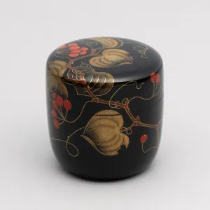 沈金象嵌棗「山帰来」